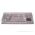 Wired Industrial Computer Keyboard With Touchpad , Extended